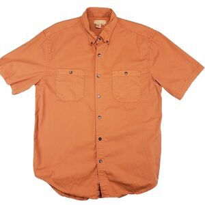 The Territory Ahead Shirt Mens XL Hunter Orange Solid Southwestern 00s Outdoors‎